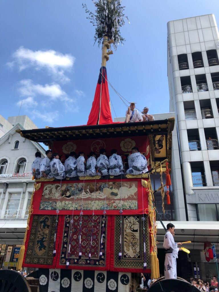 2019年度　祇園祭巡行の様子